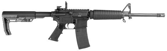 Armalite Eagle-15 Mission First Tactical Rifle 15EAMFT, 223 Remington/5.56 NATO, 16″, Collapsible Minimalist Stock, 30 Rds