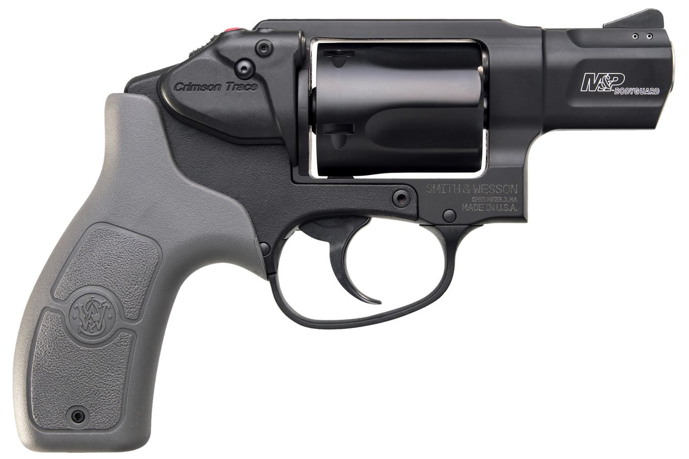 Smith & Wesson MP Bodyguard 38 Special Revolver with Crimson Trace Integrated Laser