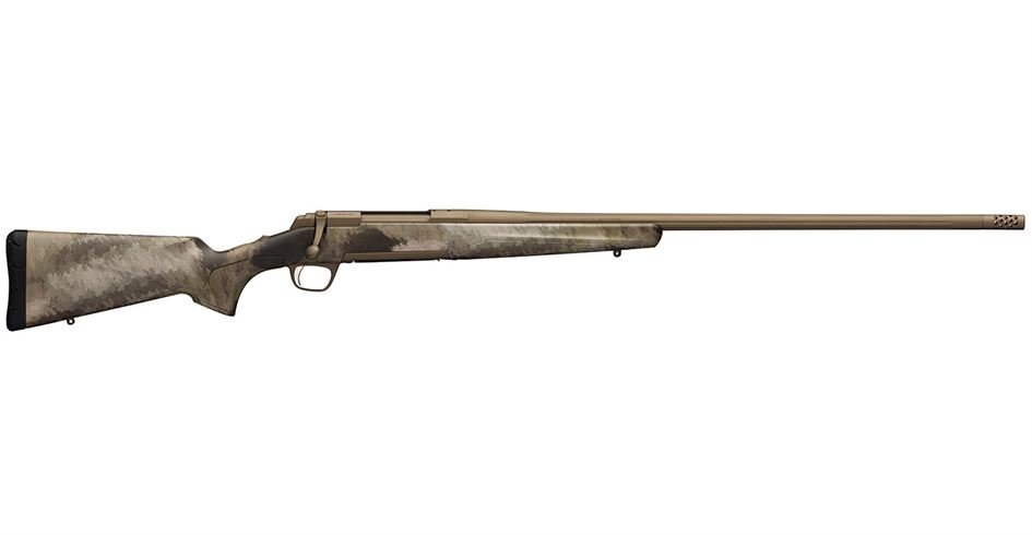 Browning X-Bolt Hells Canyon Long Range 28 Nosler Bolt-Action Rifle with A-Tacs Camo Stock