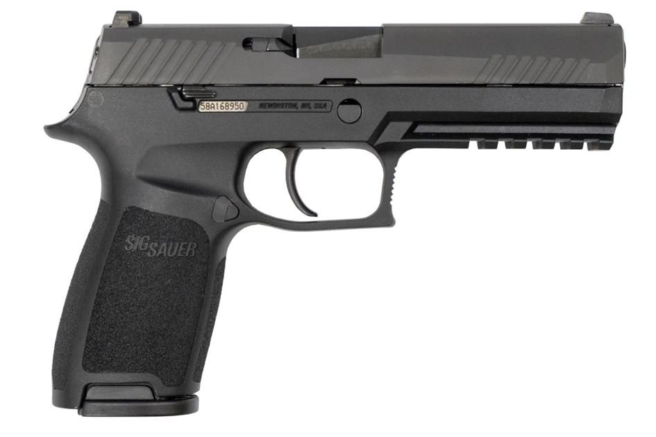 Sig Sauer P320 Full-Size Nitron 9mm Centerfire Pistol with Night Sights