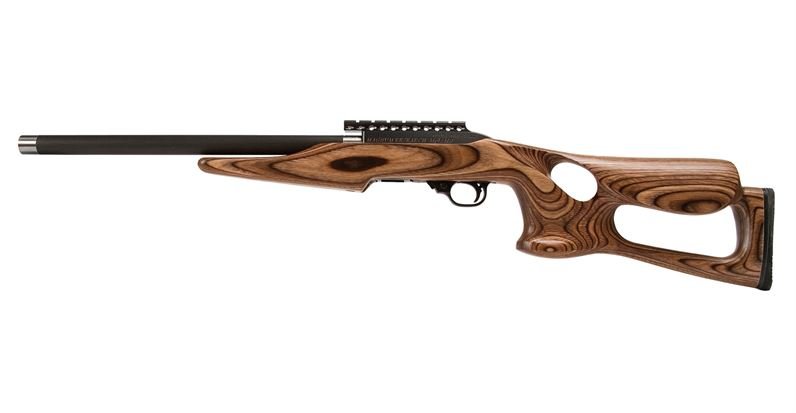 Magnum Research Magnum Lite 22LR Rimfire Rifle with Brown Laminate Thumb Hole Stock