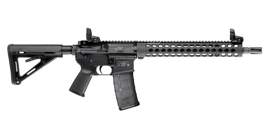 Smith & Wesson M&P-15TS 5.56mm Semi-Auto Rifle with Troy Handguard