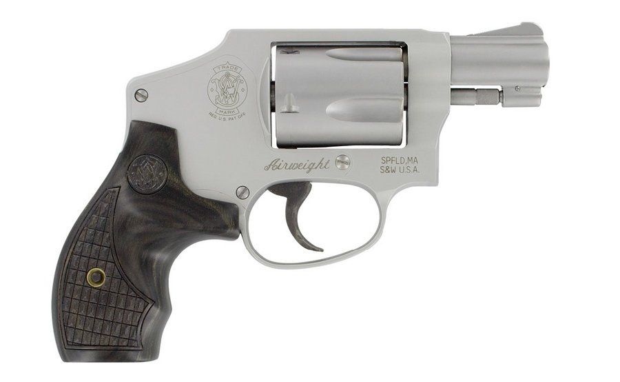 Smith & Wesson Model 642 38 Special Revolver with Wood Croc Grip (Talo)