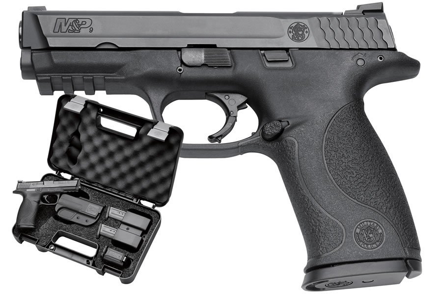 Smith & Wesson M&P9 9mm Full-Size Centerfire Pistol Carry and Range Kit
