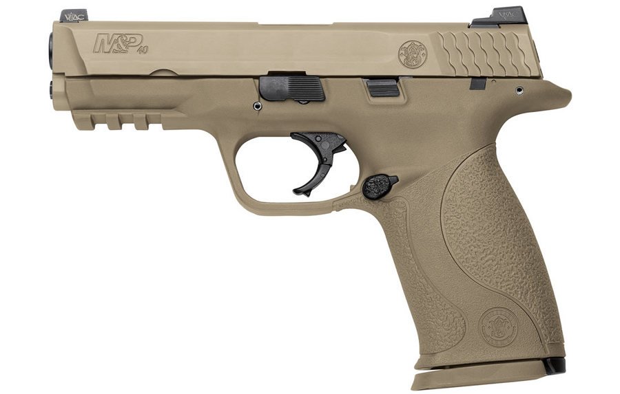 Smith & Wesson M&P40 40 S&W VTAC Viking Tactics Dark Earth Centerfire Pistol