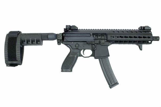 Sig Sauer MPX 9mm Semi-Automatic Pistol with KeyMod Rail and Pistol Stabilizing Brace