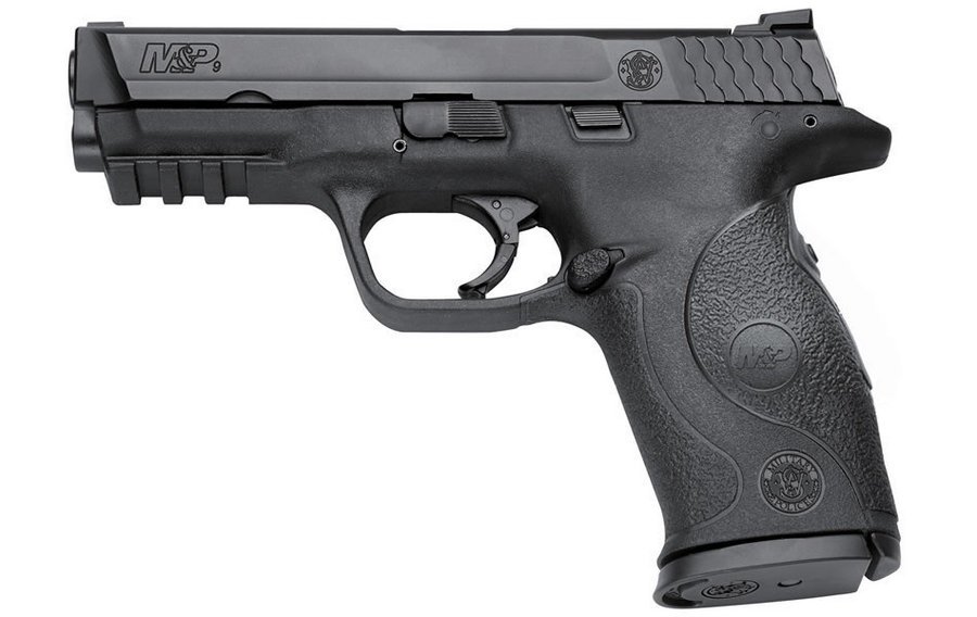 Smith & Wesson M&P9 9mm Centerfire Pistol with Crimson Trace Lasergrip