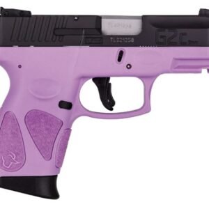 Taurus G2C 9mm Sub-Compact Pistol with Light Purple Frame and Black Slide