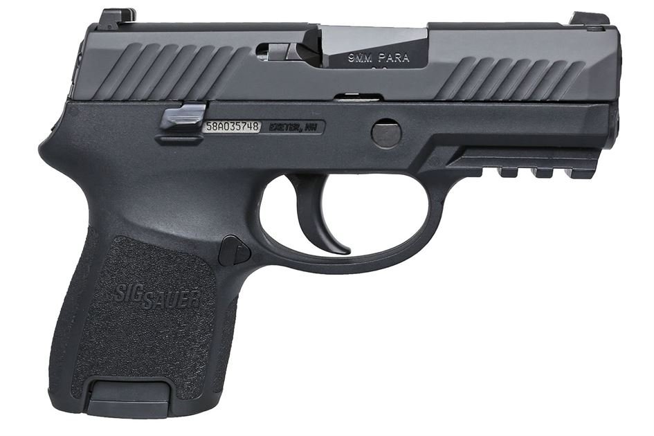 Sig Sauer P320 Subcompact 9mm Centerfire Pistol with Rail