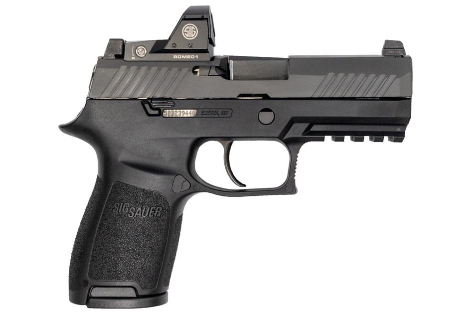 Sig Sauer P320 Compact 9mm Striker-Fired Pistol with ROMEO1 Reflex Sight and Night Sights