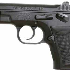 ArmaLite AR-24 Compact Pistol 24K-13, 9mm, 3.89″, Checkered Grip, Manganese Phosphate Finish, Fixed Sights, 13 Rd