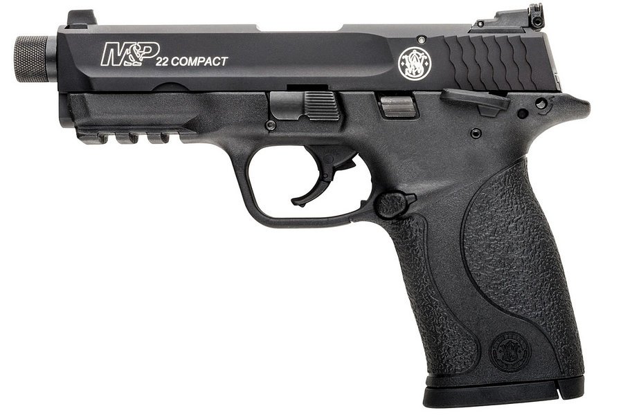 Smith & Wesson M&P22 Compact 22LR Suppressor Ready Rimfire Pistol