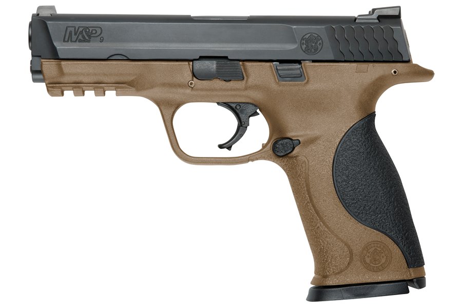 Smith & Wesson M&P9 9mm Flat Dark Earth Centerfire Pistol (LE)