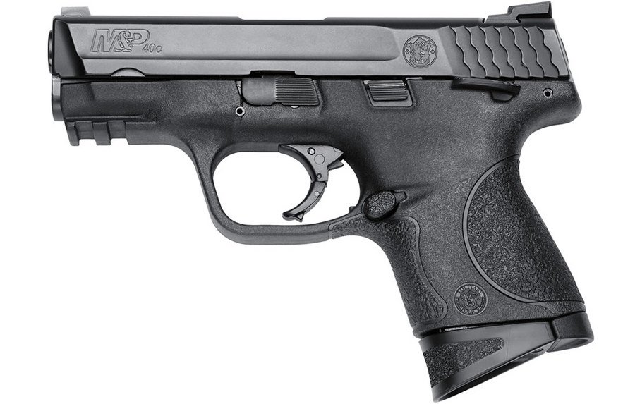 Smith & Wesson M&P40C 40 S&W Compact Size Centerfire Pistol with Thumb Safety
