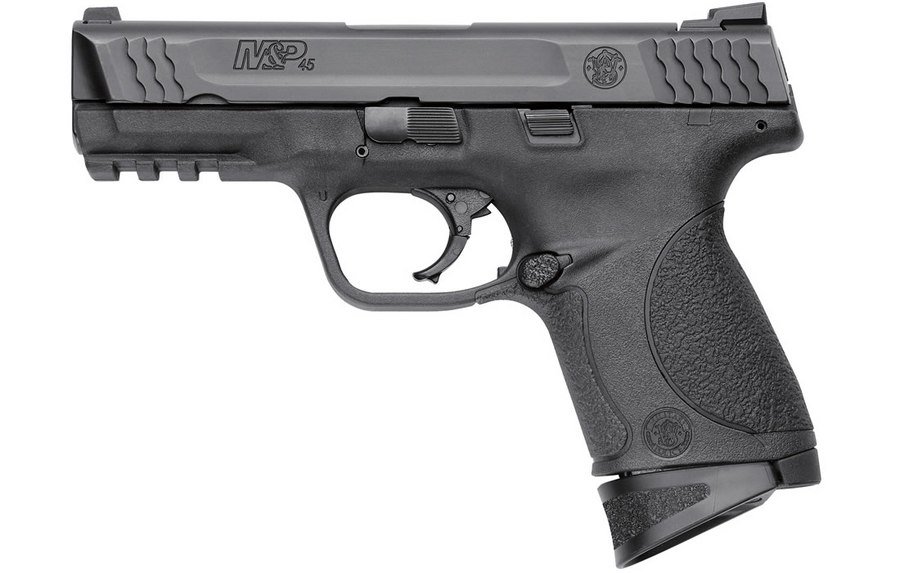 Smith & Wesson M&P45C 45 ACP Compact Size Centerfire Pistol with No Thumb Safety