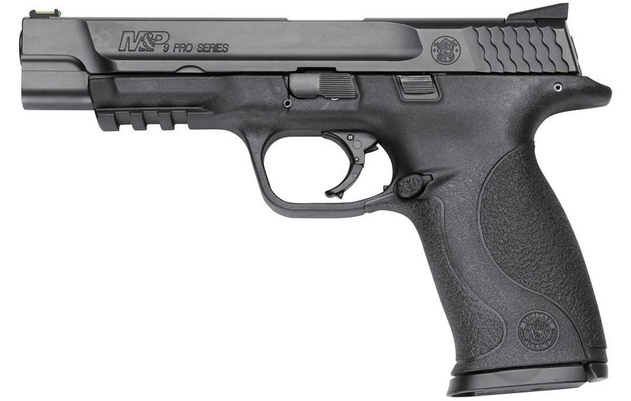 Smith & Wesson M&P9 9mm Pro Series Centerfire Pistol with Fiber Optic Sight