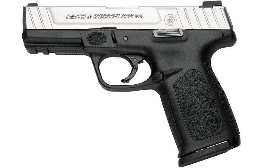 Smith & Wesson SD9VE 9mm Two-Tone Massachusetts Compliant