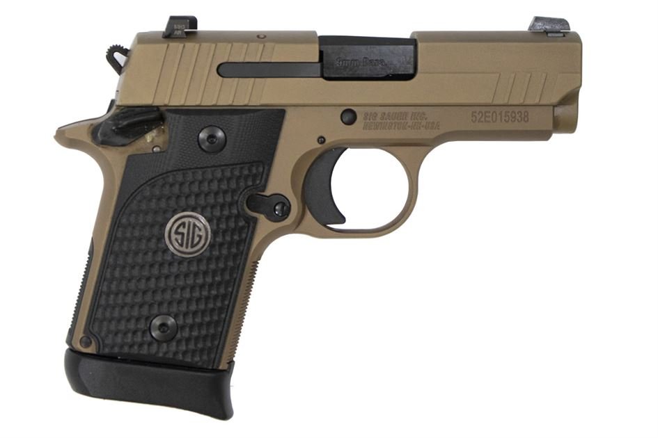 Sig Sauer P938 Emperor Scorpion 9mm Carry Conceal Pistol