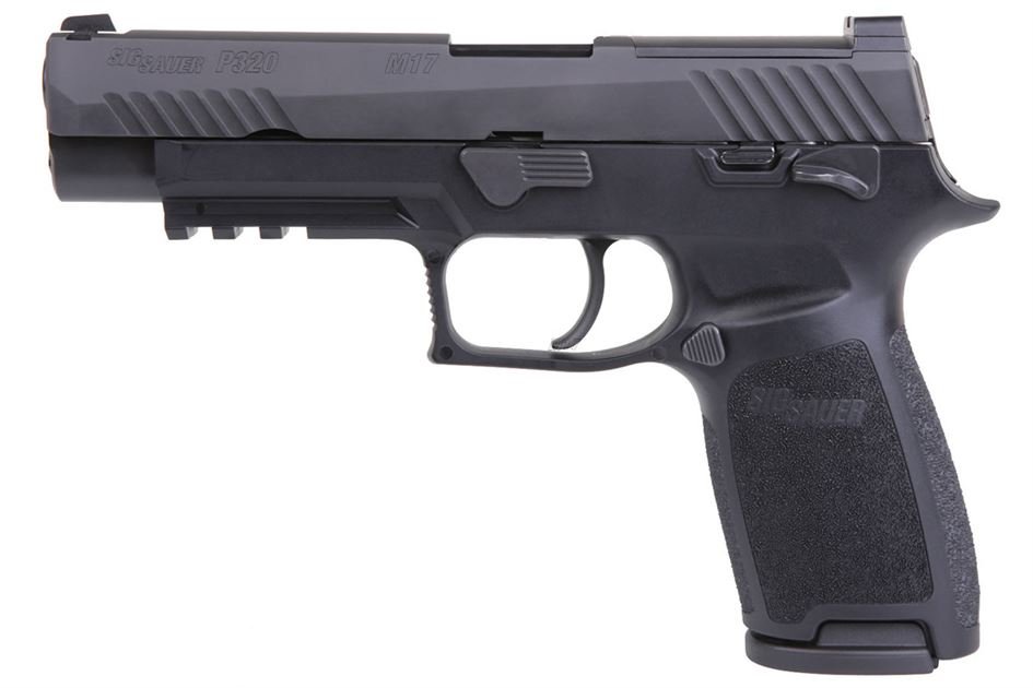Sig Sauer P320 M17 Bravo 9mm Striker-Fired Pistol with Manual Safety