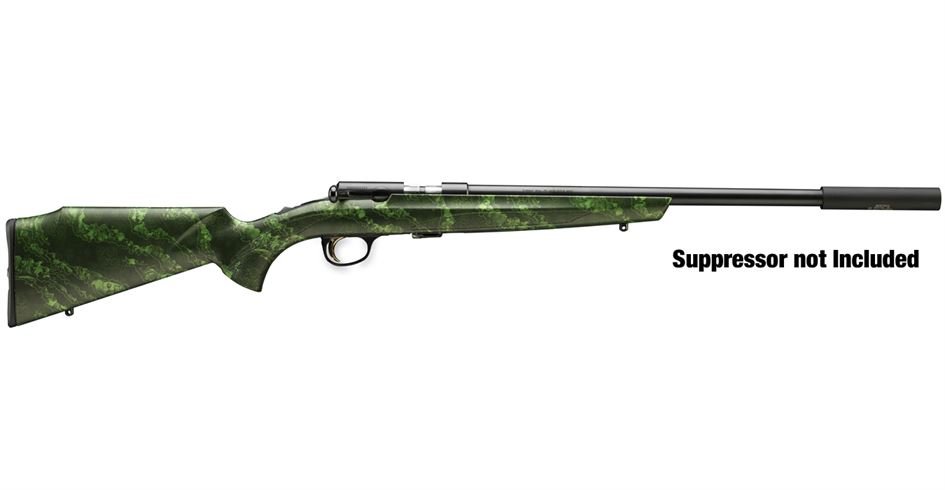 Browning T-Bolt 22LR Varmint Green Reaper Suppressor Ready