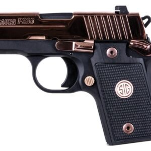Sig Sauer P238 380 ACP Polished Rose Gold Carry Conceal Pistol with Night Sights