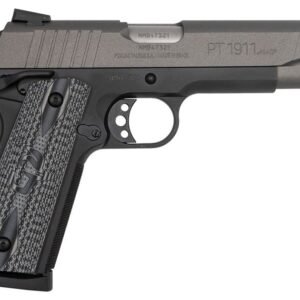 Taurus PT1911 45 ACP Full-Size Pistol with Grey Cerakote Slide and VZ Grips