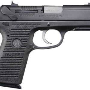 Ruger 13009 P Series 95 9mm 3.9″ 10+1 w/Rail Syn Grip Blue Finish
