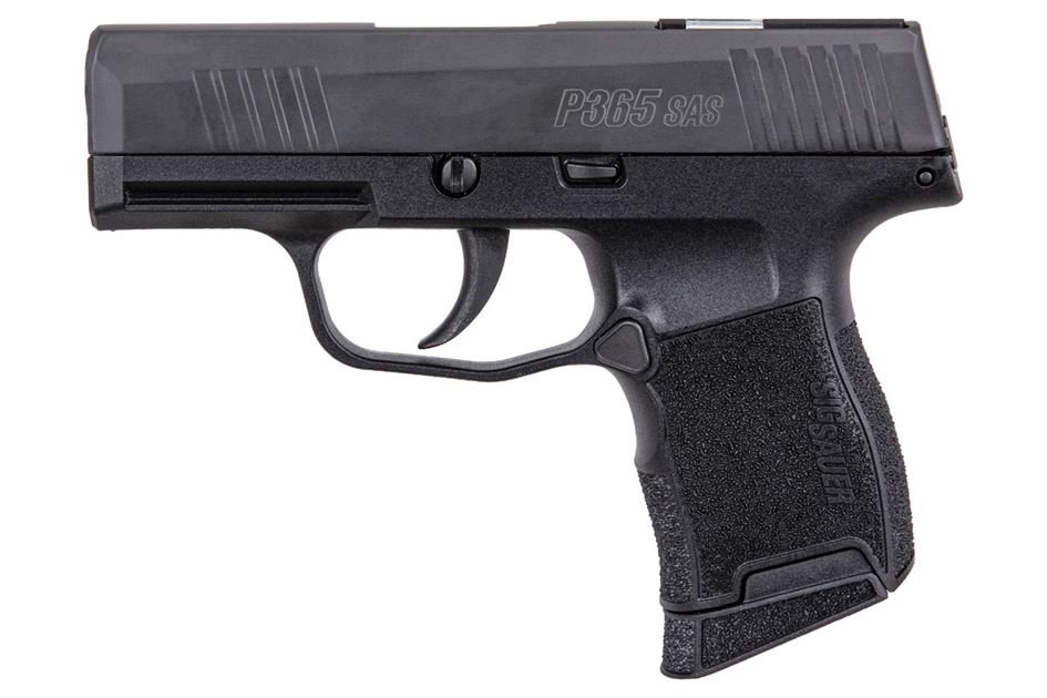 Sig Sauer P365 SAS 9mm Pistol with FT Bullseye Sight (Non Ported Model)