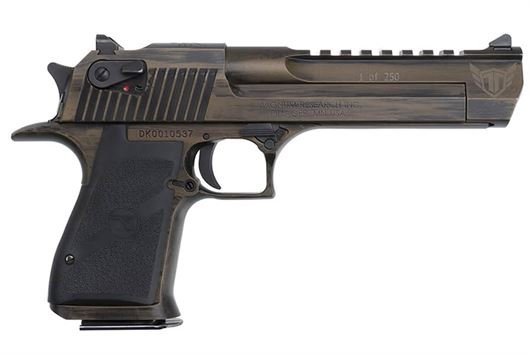 Magnum Research Desert Eagle Mark XIX .50 AE TIG Series with Custom Battle Worn Bronze Cerakote Finish