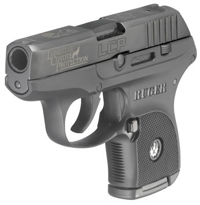 Ruger 3716 LCP Coyote2 380 ACP 2.75″ 6+1 w/FS Black Nylon Grip/Frame Blue