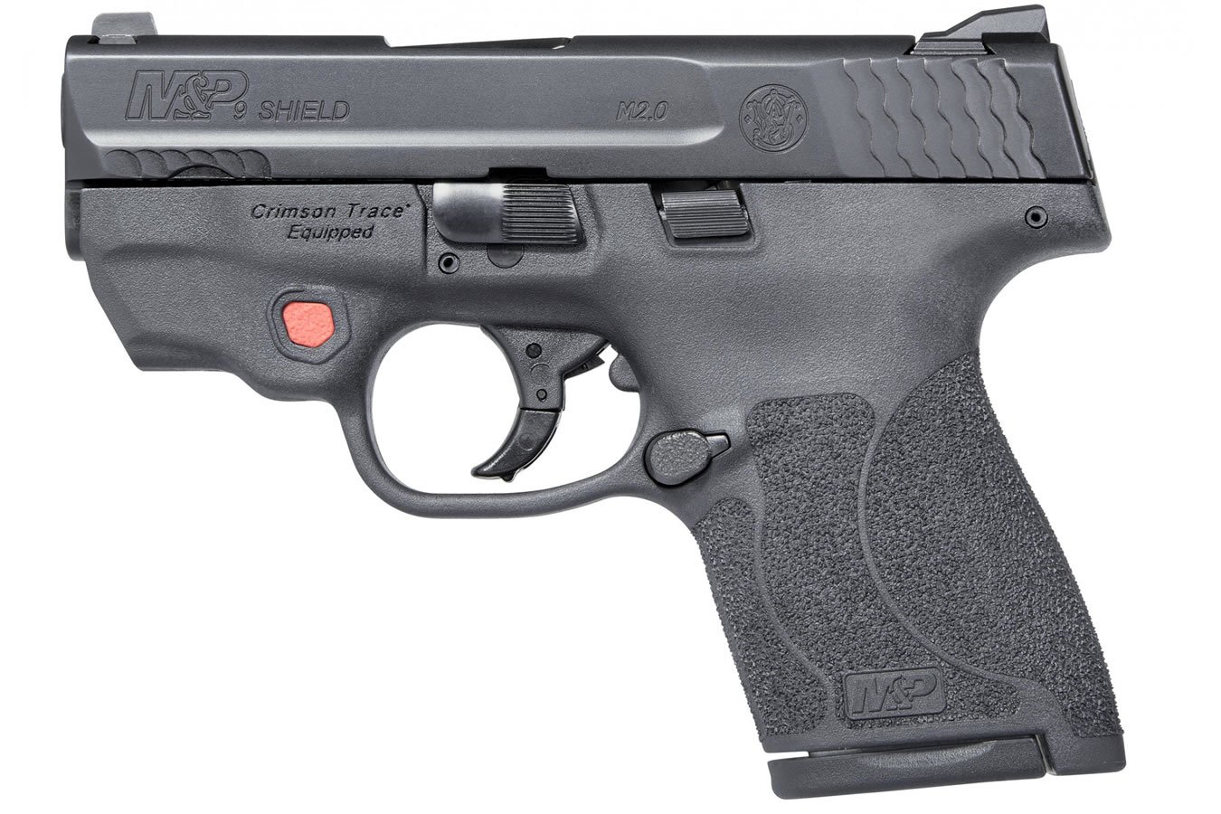 Smith & Wesson M&P9 Shield M2.0 9mm with Integrated Crimson Trace Laser and No Thumb Safety