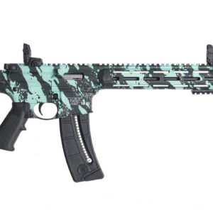 Smith & Wesson M&P15-22 Sport 22LR Rimfire Rifle with Robins Egg Platinum Finish