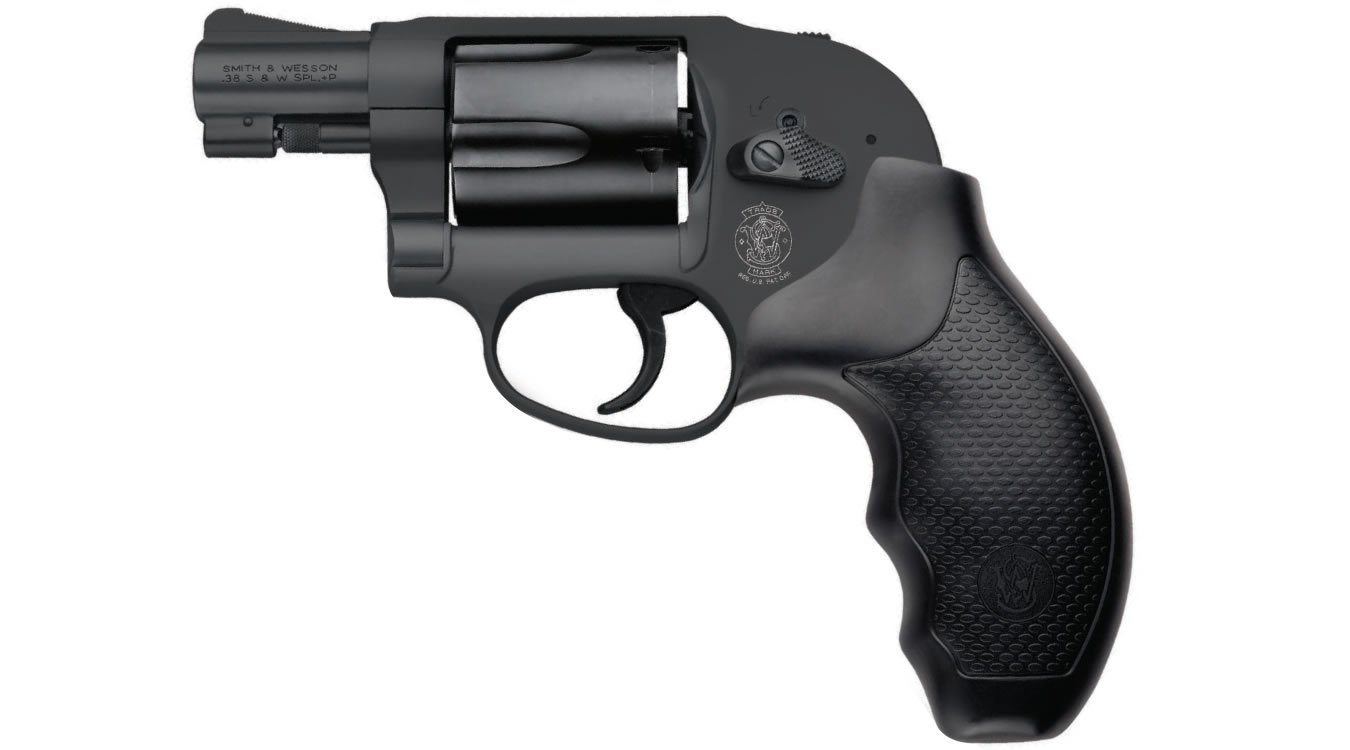 Smith & Wesson 438 38 Special J-Frame Revolver with Combat Grip