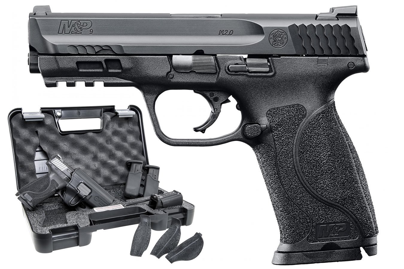 Smith & Wesson M&P9 M2.0 9mm Centerfire Pistol with Carry and Range Kit