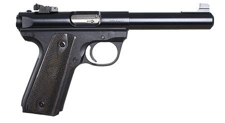 Ruger 22/45 Tgt 22 LR 5.5″ 10+1 Zytel Grips Blued Finish