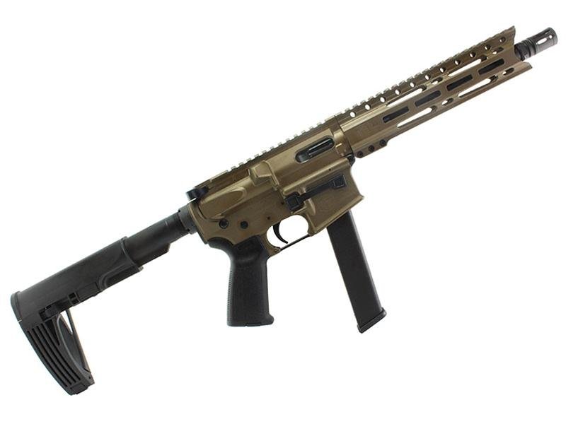 Diamondback DB9RPMLBB10 9mm 10″ Pistol Burnt Bronze