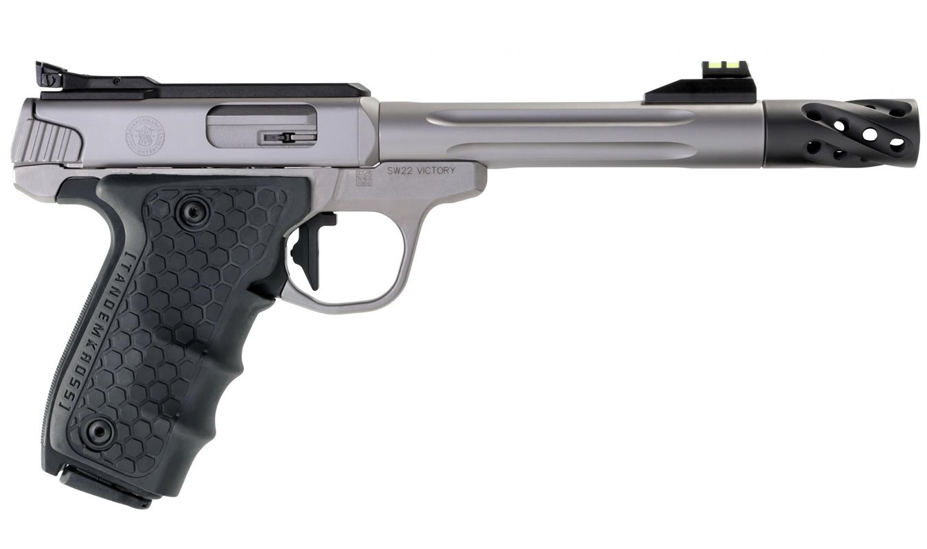 Smith & Wesson SW22 Victory 22LR Performance Center Target Model with Fiber Optic Sights