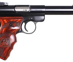 Ruger Mark III Target 22 LR 5.5″ 10+1 Laminate Grips Blued Finish