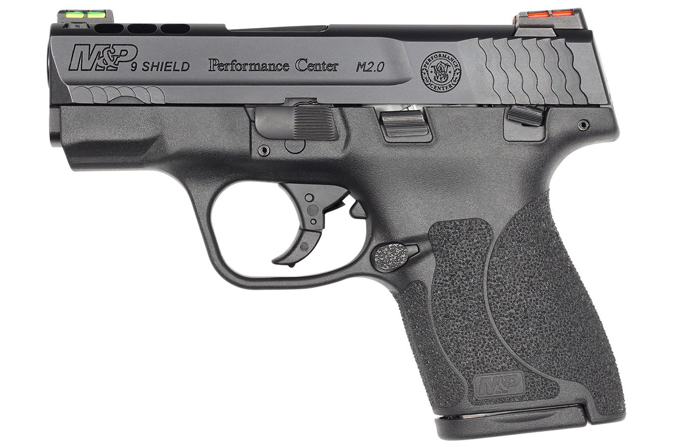 Smith & Wesson M&P9 Shield M2.0 Performance Center Ported 9mm with HI-VIZ Fiber Optic Sights