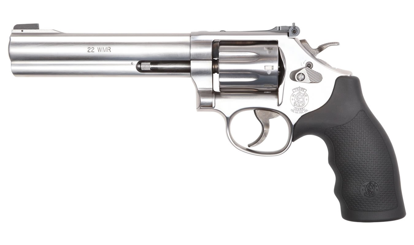 Smith & Wesson Model 648 22WMR 8-Shot DA/SA Stainless Revolver