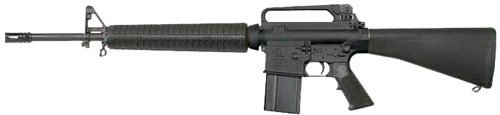 Armalite A2 Semi-Auto Carbine 10A2BF, 308 Winchester, 20 in, A2 Buttstock, Black Finish, 20 Rd