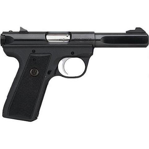 Ruger 22/45 Mark III Semi Auto Handgun .22 LR 4.5″ Slab Sided Bull Barrel 10 Rounds Polymer Grips Blued Finish