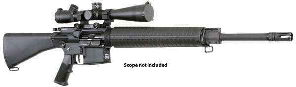 Armalite A4 POST Ban AR-10 Rifle 10A4BF2, 308 Winchester, 20 in, Synthetic Stock, Black Matte Finish