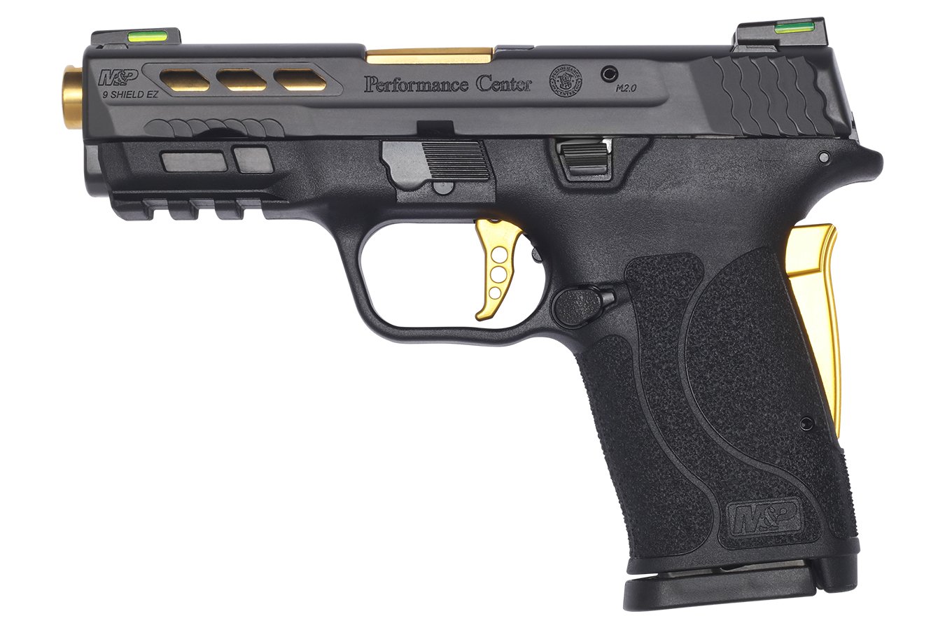Smith & Wesson M&P9 Shield EZ 9mm Performance Center Pistol with Gold Ported Barrel