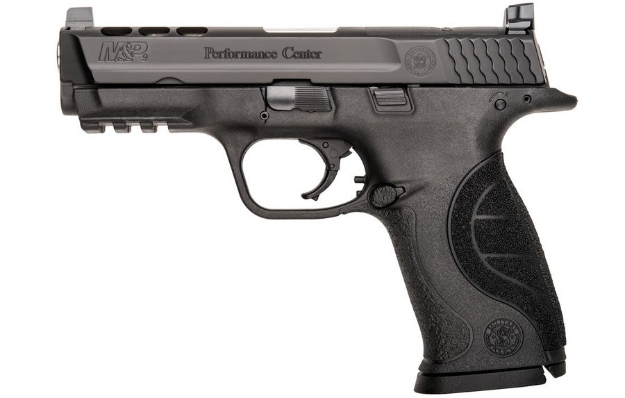 Smith & Wesson M&P9 9mm Performance Center Ported Centerfire Pistol with Three Magazines