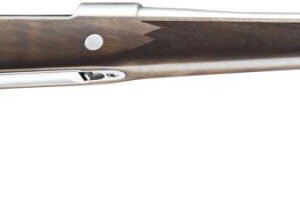 Sako 85 Hunter Stainless Rifle JRS1H22, 204 Ruger, 22 7/16 in, Walnut Stock, Stainless Finish