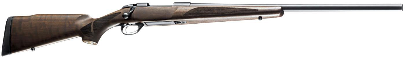 Sako 85 Varmint Rifle JRS1F16, 308 Winchester, 23 5/8 in, Walnut Stock, Blue Finish