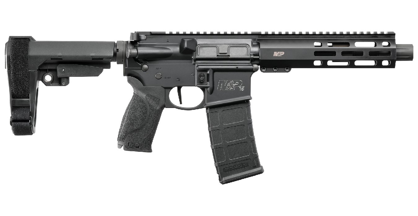Smith & Wesson M&P15 5.56mm AR-15 Pistol with SBA3 Brace