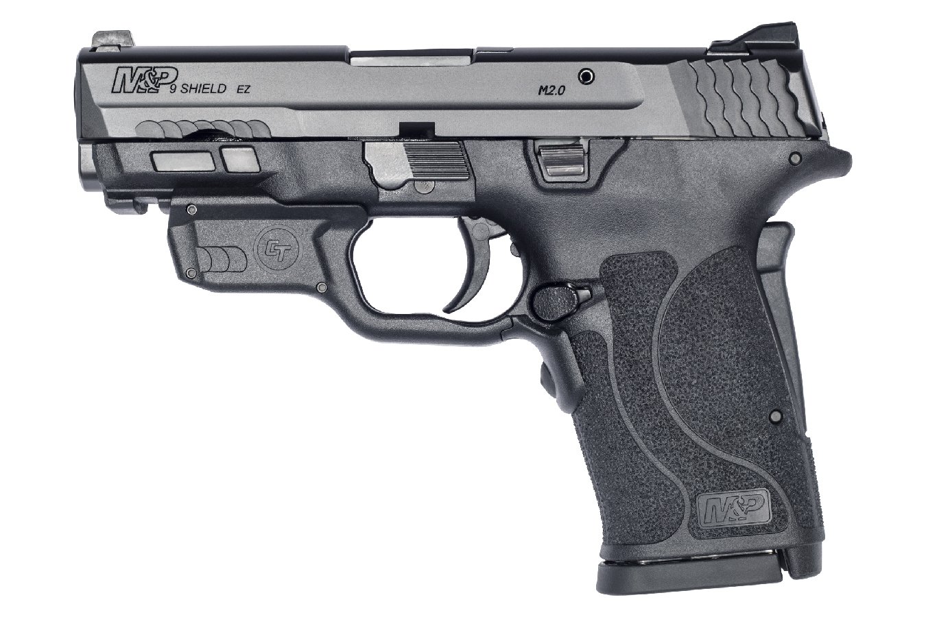 Smith & Wesson M&P9 Shield M2.0 EZ 9mm Pistol with Crimson Trace Red Laserguard