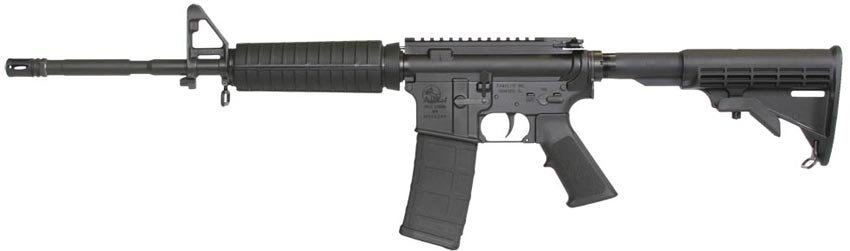 Armalite Defensive Sporting Rifle DEF15F, 223 Rem-5.56 NATO, 16″, Black Synth Stk, Black Finish, A2 Front Sight, 30 Rd